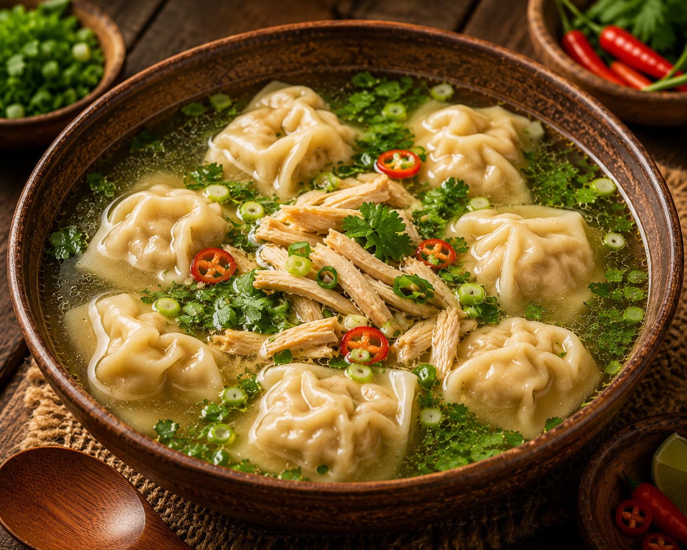 Sopa Wantán Especial
